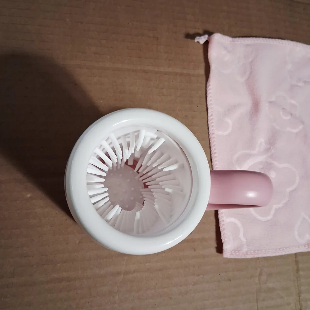 Pink Dog Grooming Paw Cleaner and Towel Set